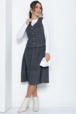 Костюм Жанет (серый) К12033 LT Collection