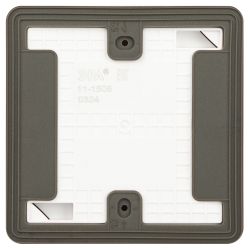 Выключатель ЭРА Эксперт 11-1505-01 двойной с подсветкой IP55 10АХ-250В ОУ белый | Эра Эксперт