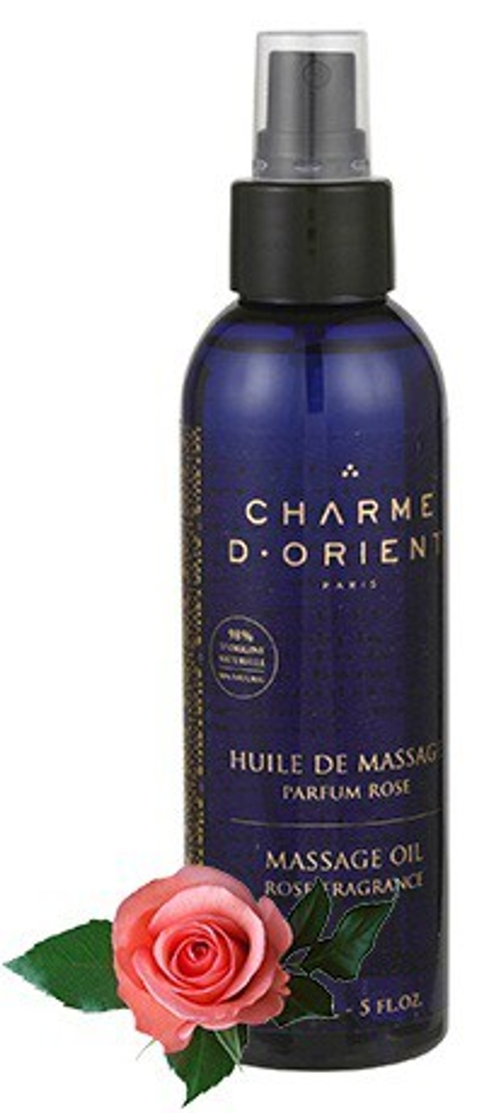 CHARME D'ORIENT Масло с ароматом розы Massage Oil Rose Fragrance (Шарм ди Ориент) 150 мл