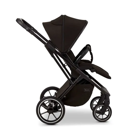 Детская коляска Moon Piu 2 в 1 Black (633) 2024