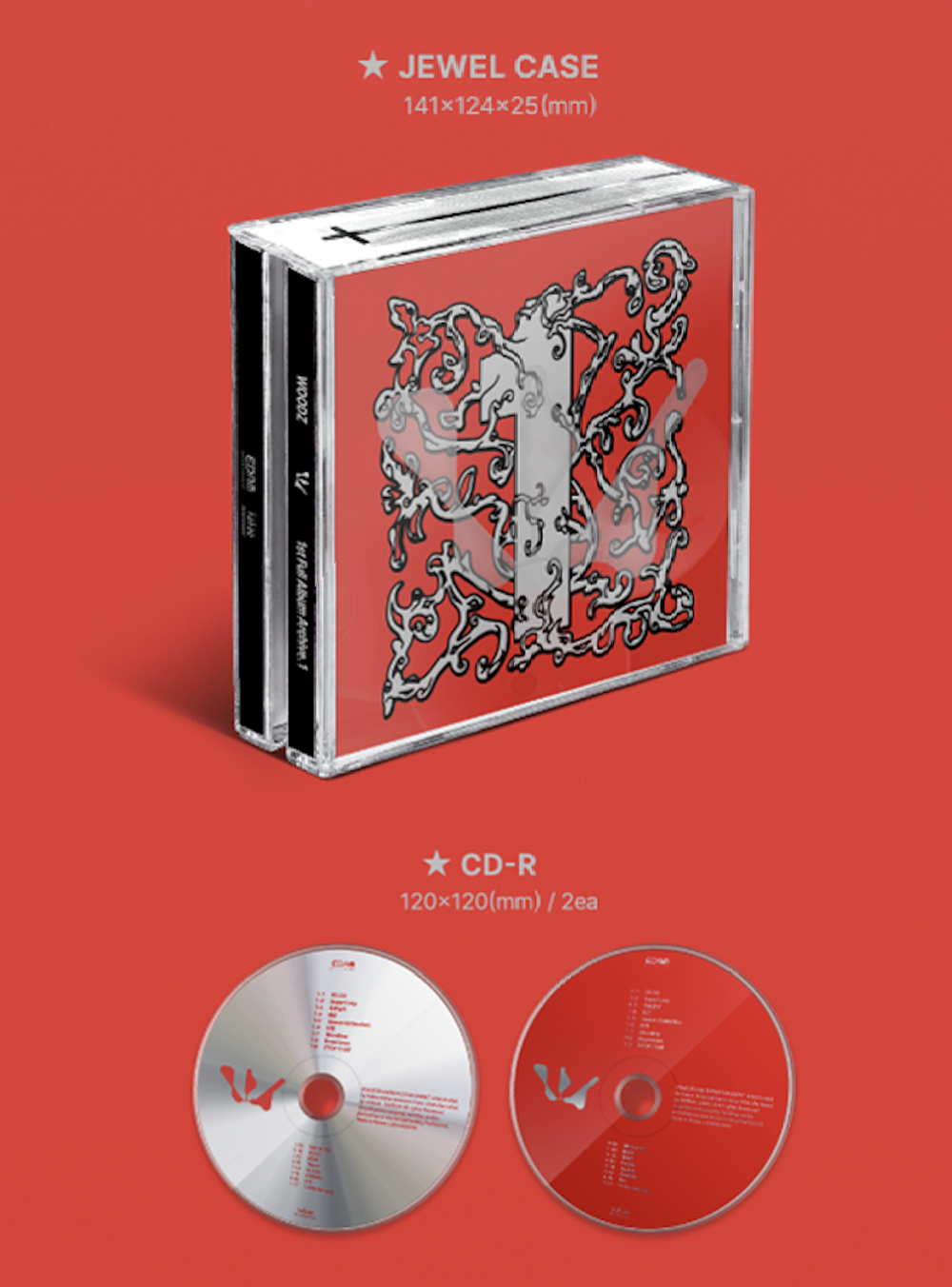 Альбом WOODZ - 1st Album [Archive. 1] (Jewel Ver.)