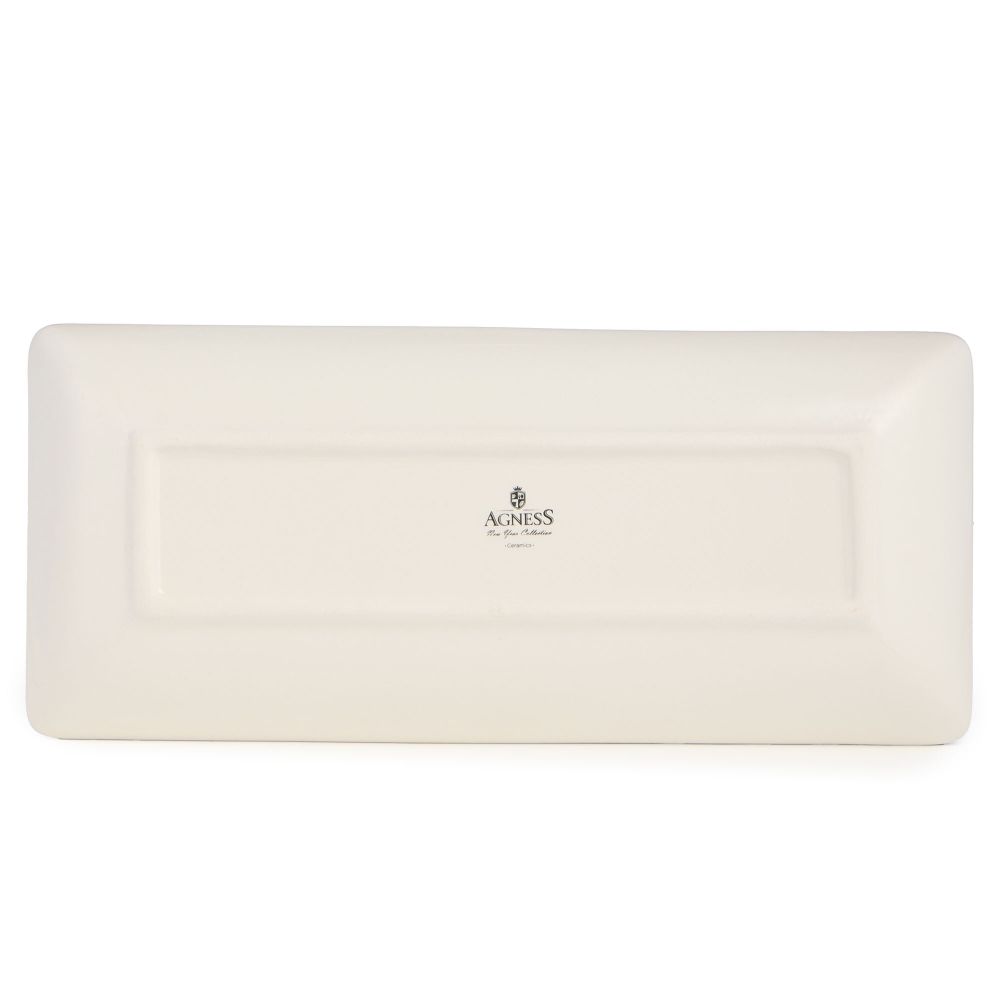 БЛЮДО СЕРВИРОВОЧНОЕ AGNESS "С НОВЫМ ГОДОМ!" 28*12*3 СМ