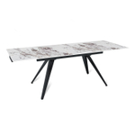 Стол раскладной Asti (140+40+40), керамика глянцевая Patagoniya