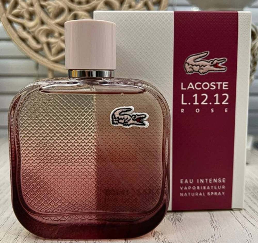 Lacoste L.12.12. Rose Eau Intense 100 ml (duty free парфюмерия)