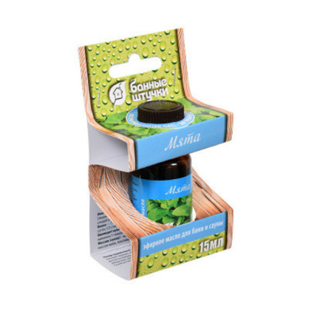 Масло эфирное Мята 15мл Банные штучки