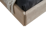 Кровать 1726 BEIGE бежевая с ящиком для белья