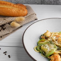 Салатник 650 мл d 23 cм h3 cм White Matt New Brown Taiga P.L. [4]