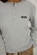 Лонгслив Base Пуговки