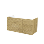 Тумба подвесная IDDIS Bild, 100 см, дуб светлый, BIL10V0i95