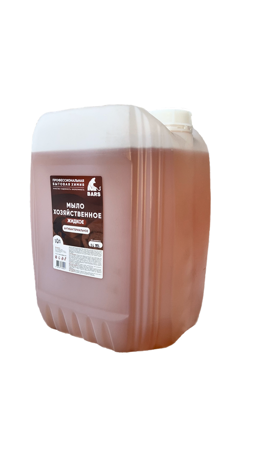 Мыло хозяйственное (жидкое) BARS 10л