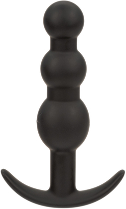Boundless Vibrating Beaded Plug - Анальная виброёлочка для ношения