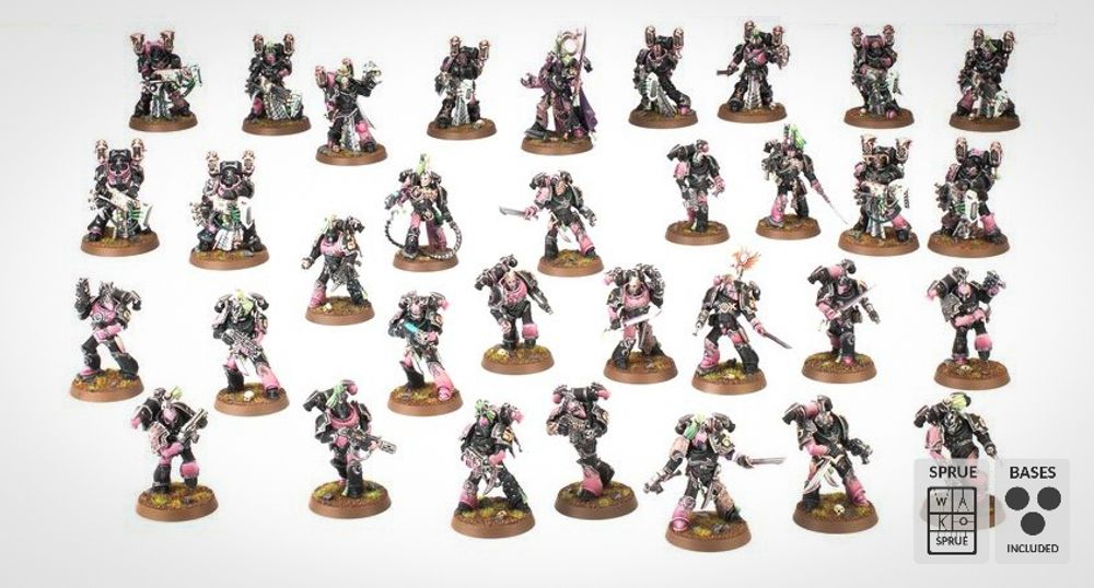 [Wako-box] Champions of Slaanesh – Emperor&#39;s Children Army Set