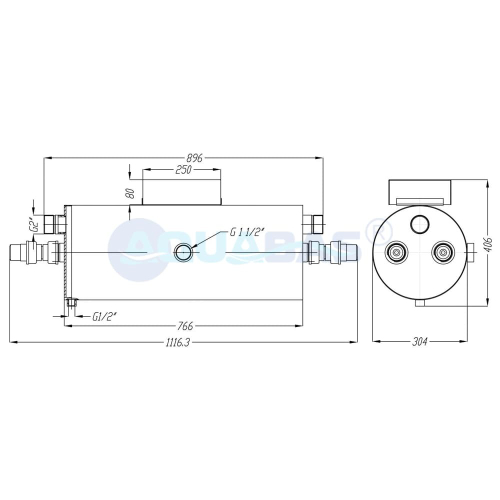 УФУ.20.УЗ Излучатель ультрафиолетовый УФУ-20 с ультразвуком