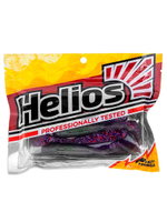 Виброхвост Helios Chubby 3,55"/9 см White 5шт. (HS-4-001)