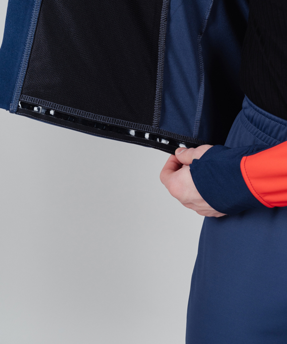 Куртка разминочная NORDSKI PRO Red/Blue, мужская, NSM566987