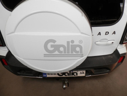 Фаркоп оцинкованный Galia L028C для Lada Niva Travel 2021-, Chevrolet Niva 2123 2008-2020, Lada Niva 2020-2021(паспорт и сертификат в комплекте)(без электрики)