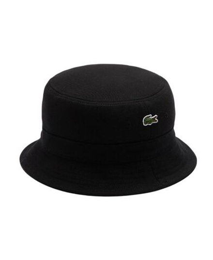 Теннисная кепка Lacoste Organic Cotton Bucket - black