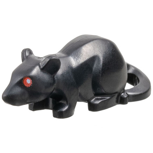 Крыса с красными глазами 36756pb03 Black