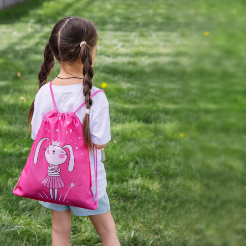 Мешок для сменки. Зайка