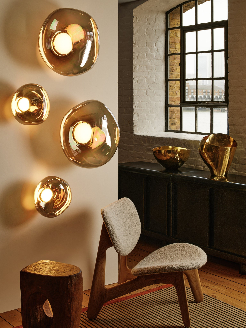 Настенный/Потолочный светильник Melt Mini LED Surface Bronze