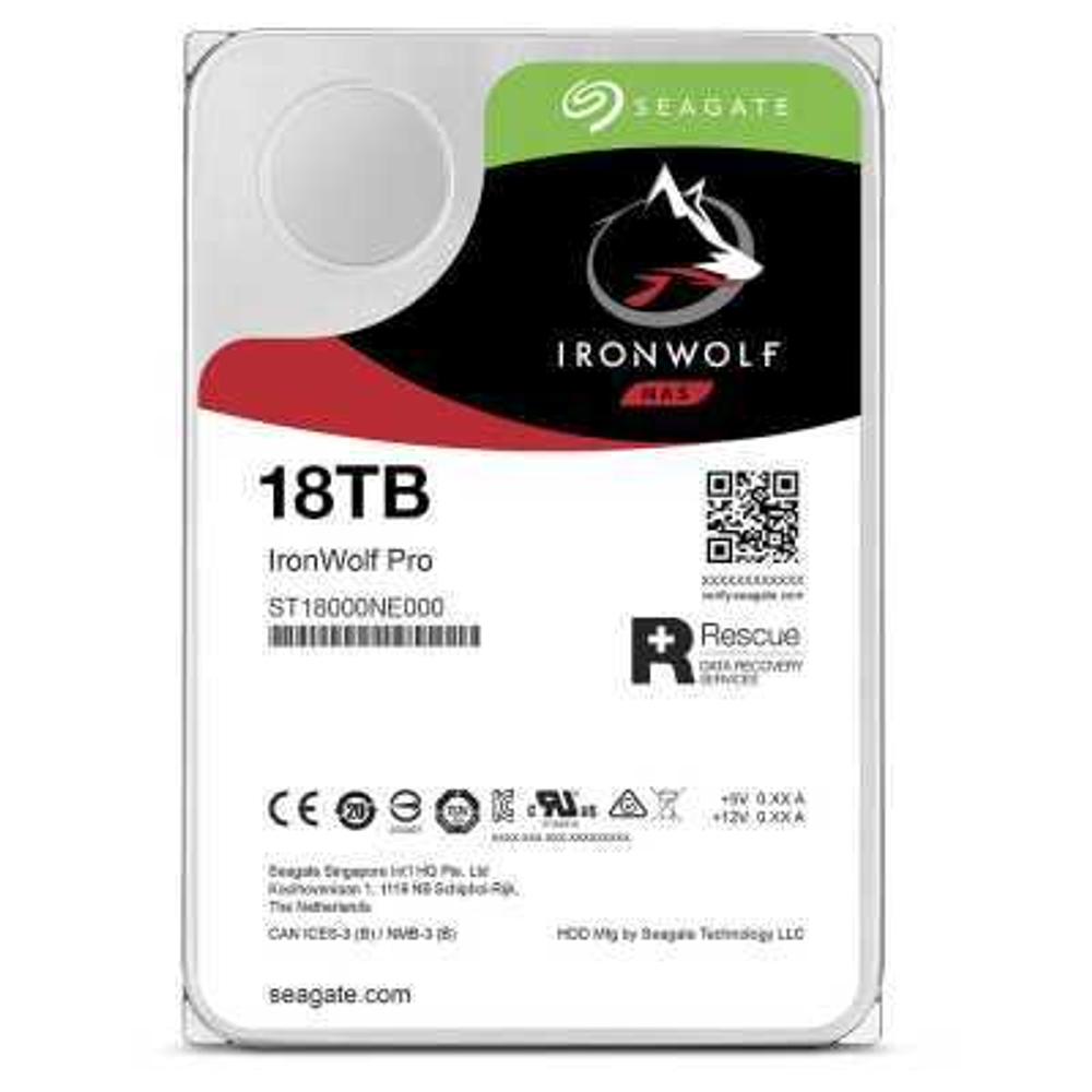 Жесткий диск Seagate IronWolf Pro 18Tb ST18000NE000