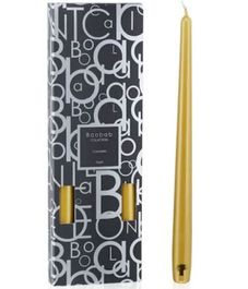 Gold, свечи для держателя Twins, Baobab Collection