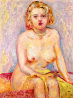 Pierre Bonnard (1867-1947) - эротическое искусство французского художника