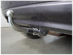 Фаркоп оцинкованный Galia H070C для Hyundai Tucson 2004-2010, Kia Sportage 2004-2010(паспорт и сертификат в комплекте)(без электрики)