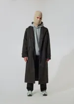 Плащ Утепленный FOS Черный Мужской