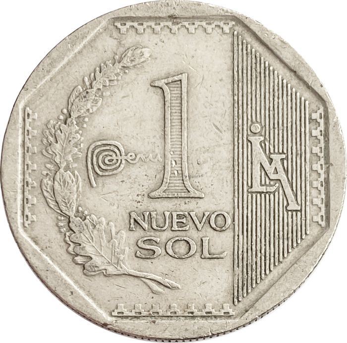 1 новый соль 2014 Перу