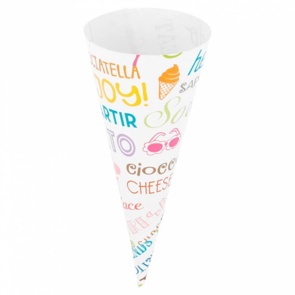 Конус для мороженого Parole 4,1*10,4 см, бумага, 2000 шт/уп, Garcia de PouИспания