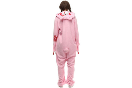 Кигуруми Funfur Fleece Розовый медведь M