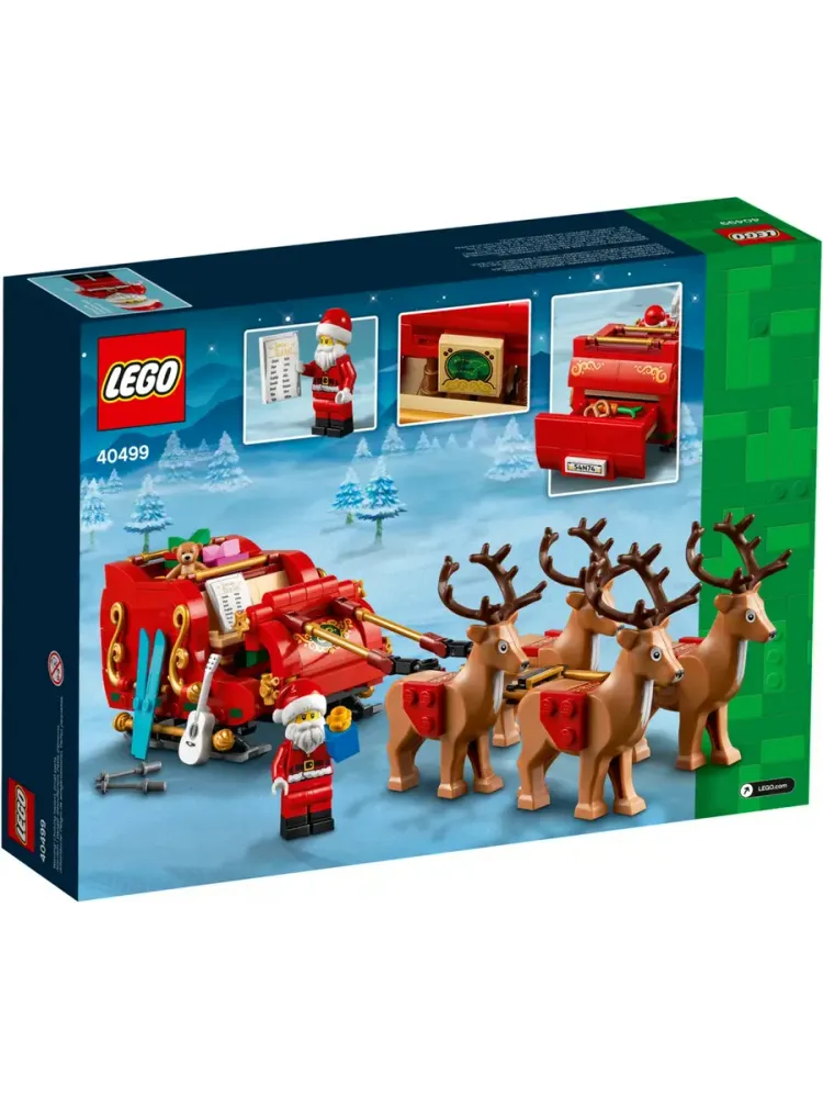 Конструктор новогодний 40499 Сани Санты