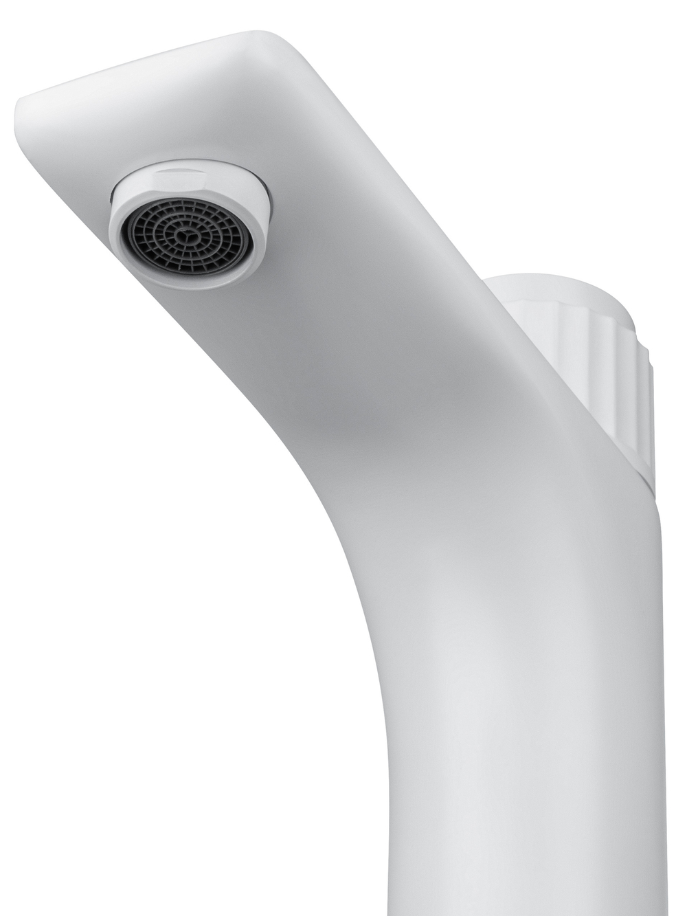 Смеситель для раковины WONZON & WOGHAND CLICK, Белый матовый (WW-A40412-MW)