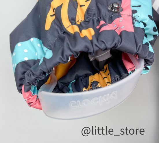 Комбинезон зимний "Кошечки"черный жемчуг