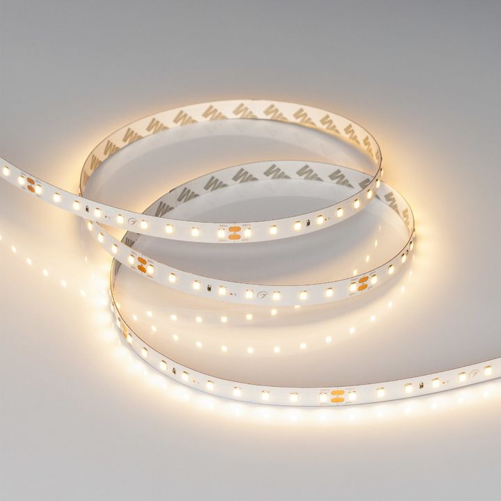 Светодиодная лента Arlight 4,8W/m 90LED/m 2835SMD теплый белый 5M UL-A160-8mm 24V Warm2700 038777