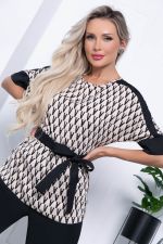 Костюм "Пенелопа" (беж/блэк) К7171 LT Collection (Акция)