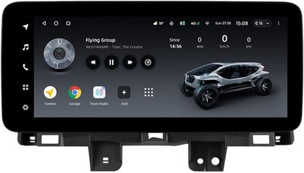 Магнитола для Honda CR-V 4 2012-2016 - Teyes LUX ONE ROUND монитор 12.3", Android 10, ТОП процессор, CarPlay, 4G SIM-слот