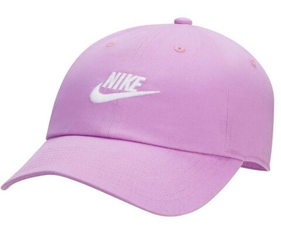 Теннисная кепка Nike Club Unstructured Futura Wash Cap - rush fuchsia/black