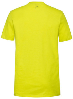 Футболка для мальчика теннисная Head Club Carl T-Shirt JR - yellow