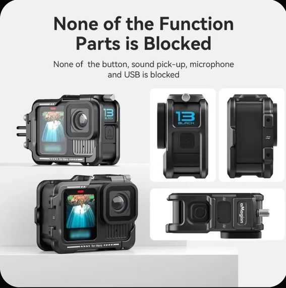 Рамка металлическая для GoPro HERO 13 Black