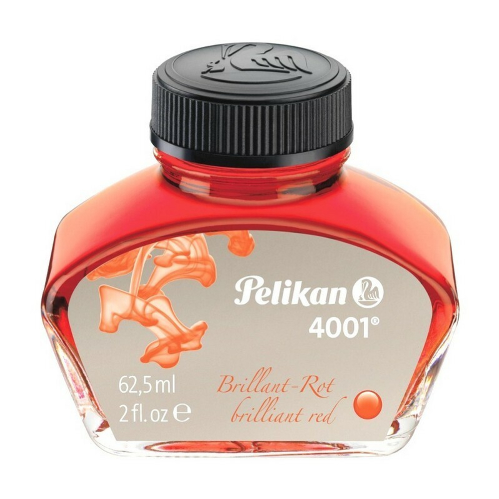 Флакон чернил - Pelikan, красный 62.5 мл.