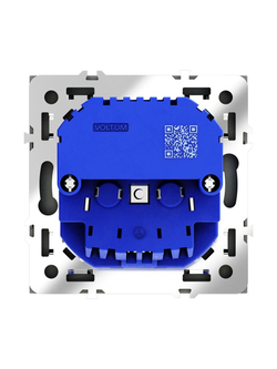 Розетка 1-м СП S70 16А с USB A+A с заземл. защ. шторки механизм титан Voltum VLS040406