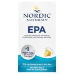 Nordic Naturals, ЭПК, со вкусом лимона, 1210 мг, 60 капсул (605 мг в 1 капсуле)