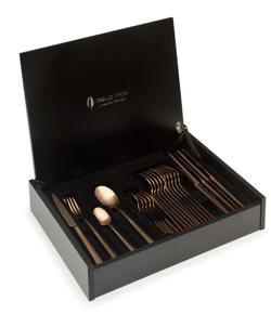 Набор TOUCH mate bronze 49-50столовые приборы Belo Inox Бронзовый