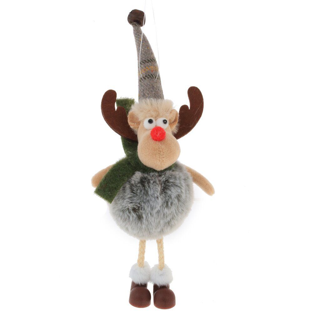 GAEM Изделие декоративное подвесное "Олень", L8 W6 H23 см, 3в.