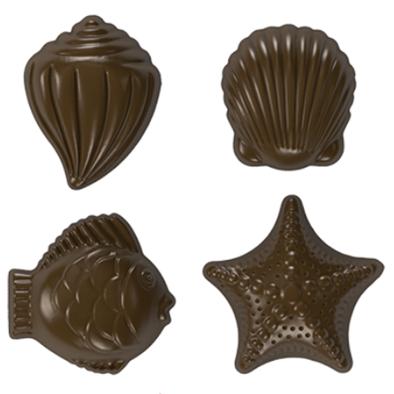 238 | Форма для шоколадных конфет &quot;Океан&quot; (275*135мм)
