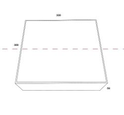 Накладной светильник Maytoni Zon C067CL-L40W4K