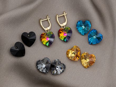 Подвеска "Сердце" 10мм, XILION