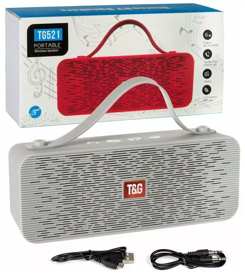 Колонка Bluetooth TG521 grey
